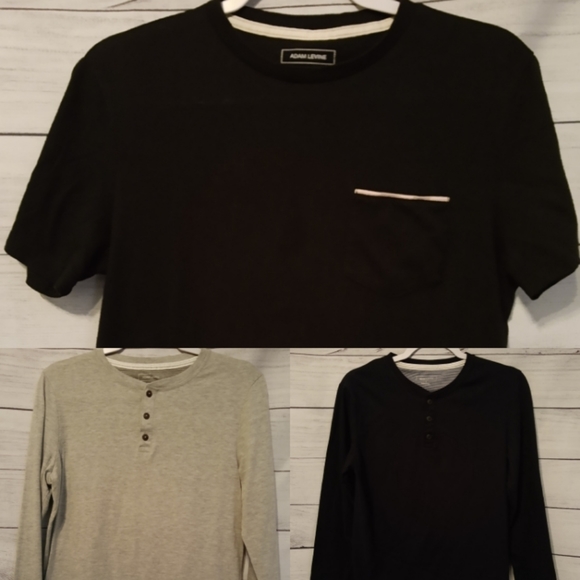 Adam Levine Tees bundle, Long & Short Sleeves, Men's S - Picture 1 of 16